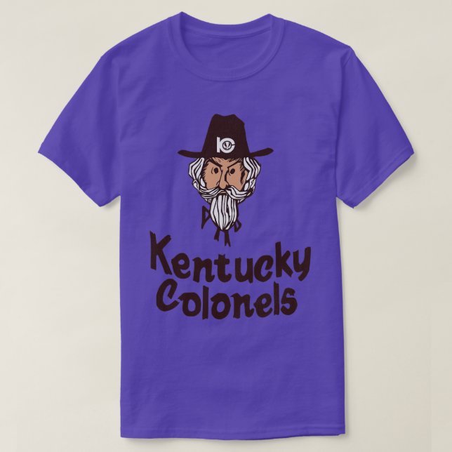 Defunktionierte Kentucky Colonels Vintag ABA Baske T-Shirt (Design vorne)