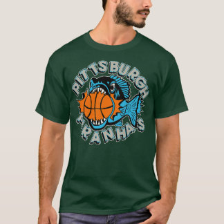 Defunktionierte Pittsburgh Piranhas Basketball Tea T-Shirt