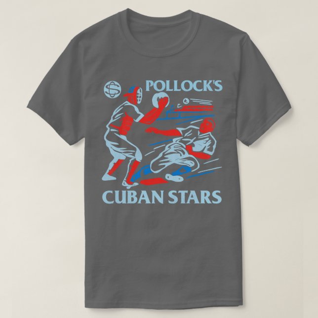 Defunktionierte Pollocks Cuban Stars Baseball Team T-Shirt (Design vorne)
