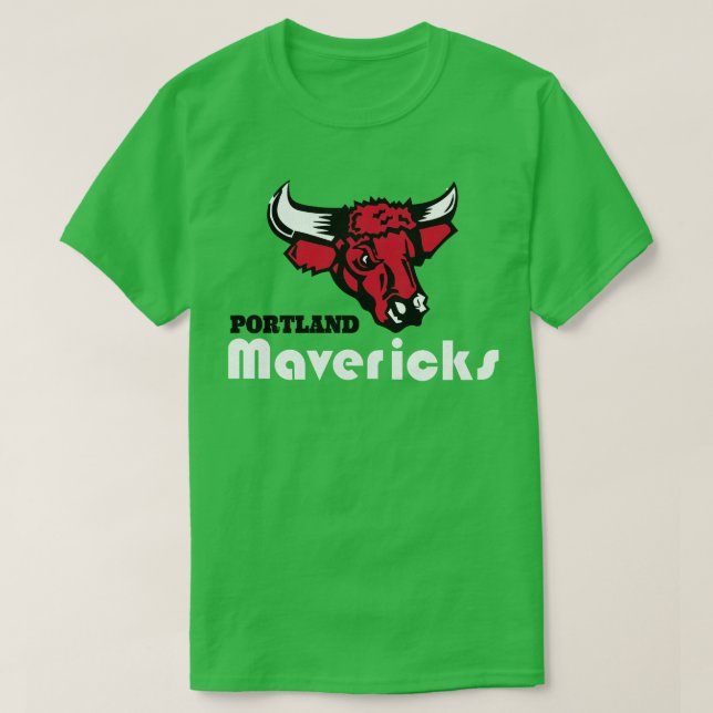 Defunktionierte Portland Mavericks Independent Bas T-Shirt (Design vorne)