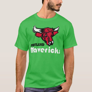 Defunktionierte Portland Mavericks Independent Bas T-Shirt