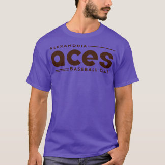 Defunktiont Alexandria Aces Minor League Baseball  T-Shirt