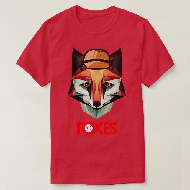 Defunktiont Appleton Foxes Minor League Baseaball  T-Shirt (Design vorne)