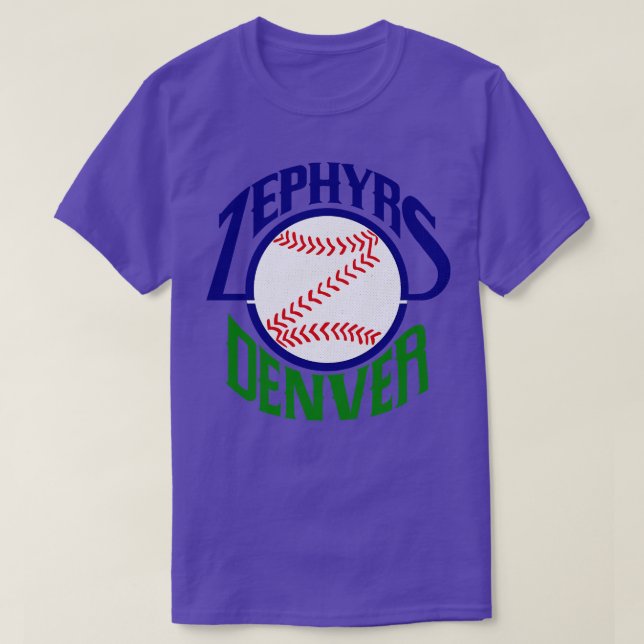 Defunktiont Denver Zephyrs Minor League Baseball 1 T-Shirt (Design vorne)