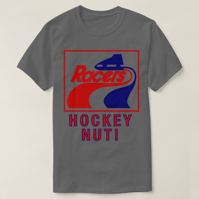 Defunktiont Indianapolis Racers WHA Hockey 1977 T-Shirt (Design vorne)