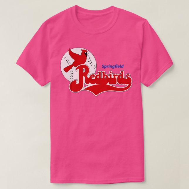 Defunktiont Springfield Redbirds Baseball 1987 T-Shirt (Design vorne)