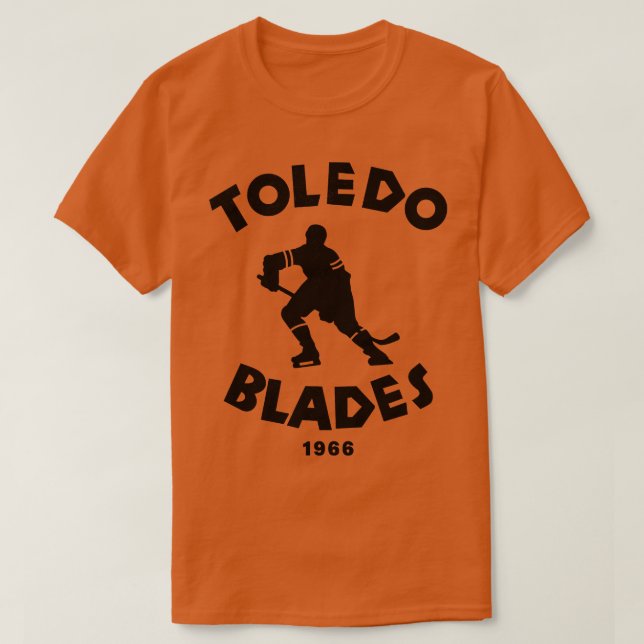 Defunktiont Toledo Blades IHL Hockey 1966 T-Shirt (Design vorne)