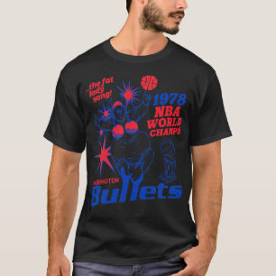 Defunktiont Washington Bullets 1978 Weltmeister Lo T-Shirt
