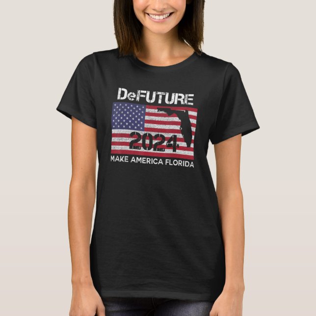 DeFUTURE 2024 Ron Desantis Florida 5 T-Shirt (Vorderseite)