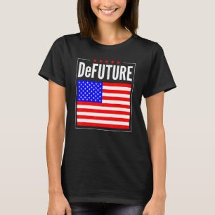 DeFUTURE Ron Desantis Florida - Amerikanische Flag T-Shirt