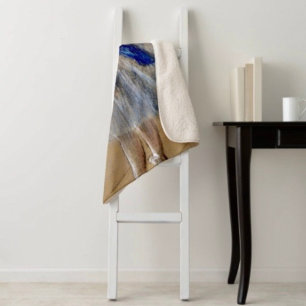 Dega’s Tänzerin mit blauem Band Sherpadecke