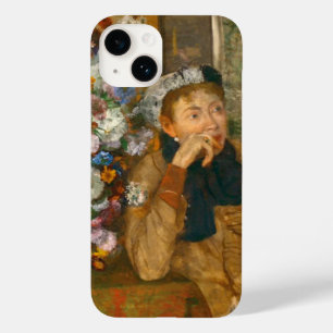 Degas A Women sitzt neben einer Vase von Blume Case-Mate iPhone 14 Hülle