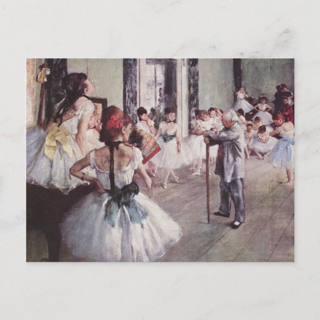 Degas Art Postkarte (Vorderseite)