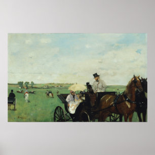 Degas - auf dem Lande Poster