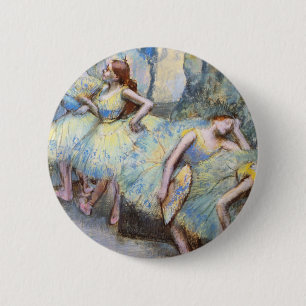 Degas Ballet Dancer Art Dancers Malerei Button