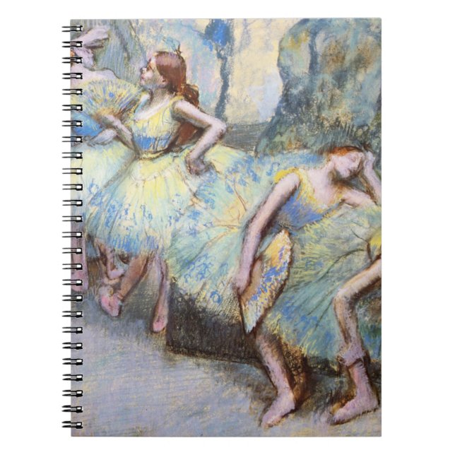 Degas Ballet Dancer Art Dancers Malerei Notizblock (Vorderseite)