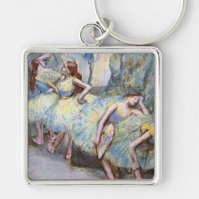 Degas Ballet Dancer Art Dancers Malerei Schlüsselanhänger (Vorne)