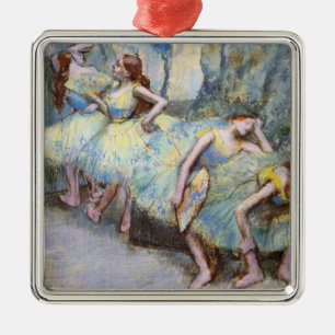 Degas Ballet Dancer Art Dancers Malerei Silbernes Ornament