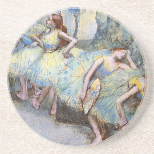 Degas Ballet Dancer Art Dancers Malerei Untersetzer (Vorne)