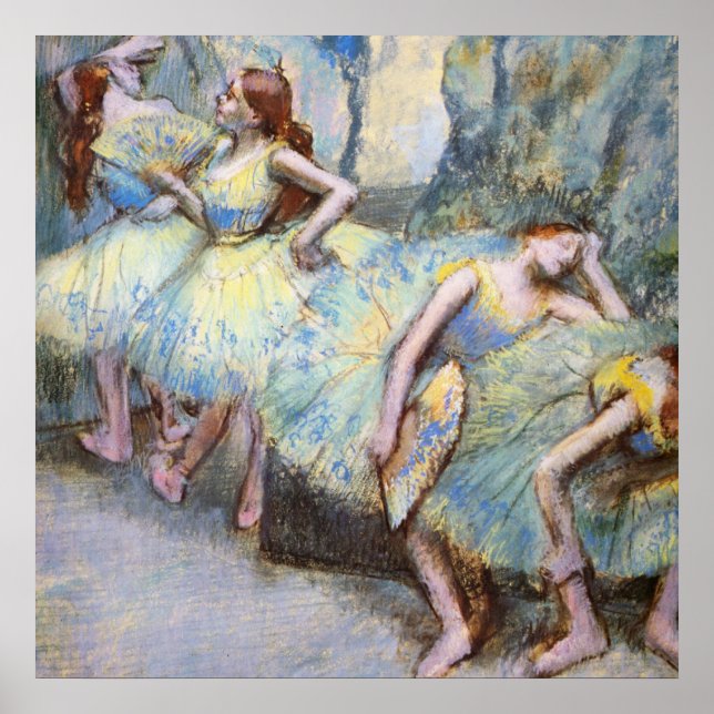 Degas Ballet Dancers Impressionist Poster (Vorne)
