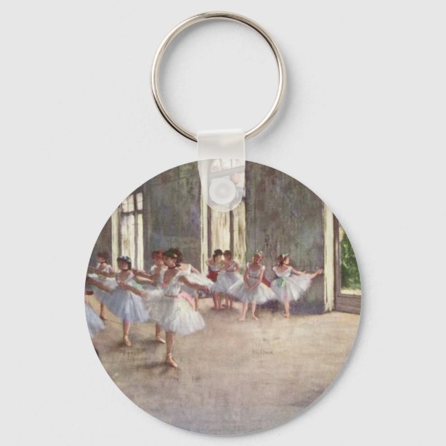 Degas Ballet Dancers Schlüsselanhänger (Vorderseite)