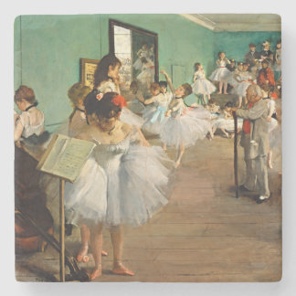 Degas Ballet Elegance Marble Coaster Steinuntersetzer