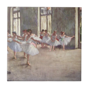 Degas Ballet-Probe Fliese