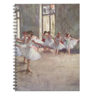 Degas Ballet-Probe Notizblock