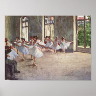 Degas Ballet-Probe Poster