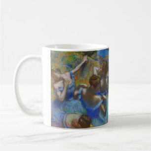 Degas Blaue Tänzerinnen Pastell-Feinbild Meisterwe Kaffeetasse