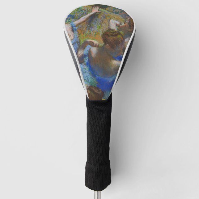 Degas Blue Dancers Pastel Fine Art Masterpiece Golf Headcover (Vorderseite)
