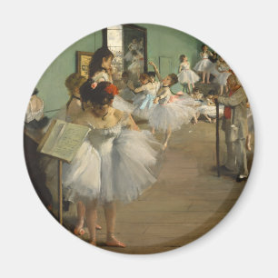 Degas Dance Class Ballet Dancers Ballerina Art Magnet