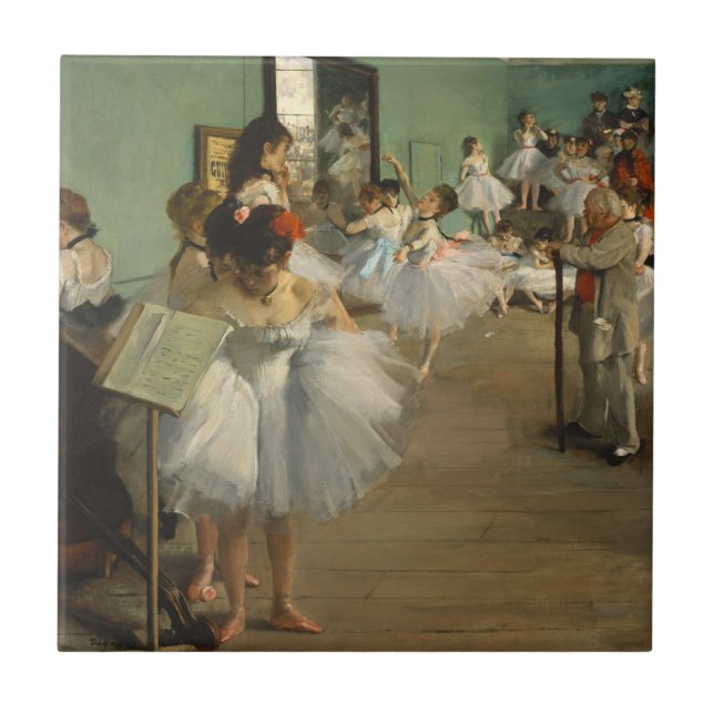 Degas Dance Class Cafè Lugano Fliese (Vorderseite)