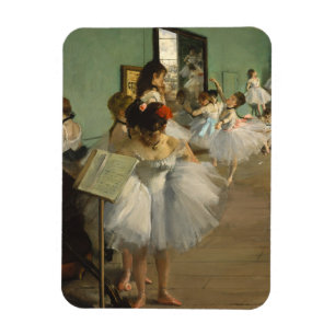 Degas Dance Class Cafè Lugano Magnet