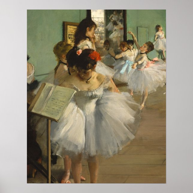 Degas Dance Class Cafè Lugano Poster (Vorne)
