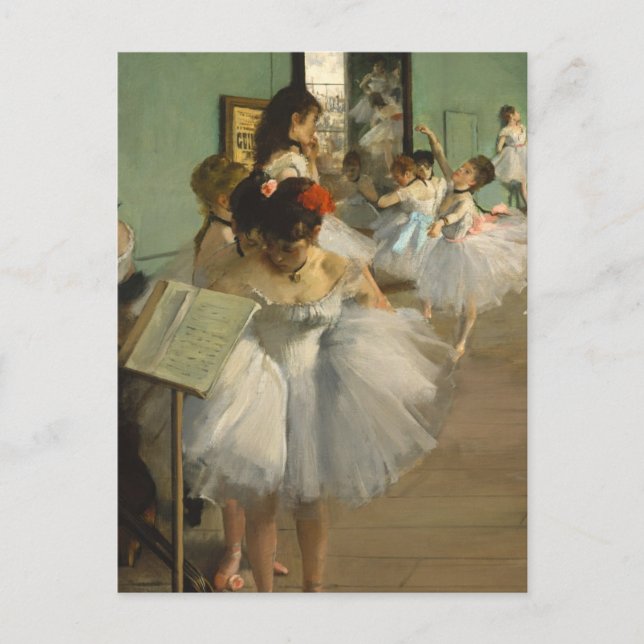Degas Dance Class Cafè Lugano Postkarte (Vorderseite)