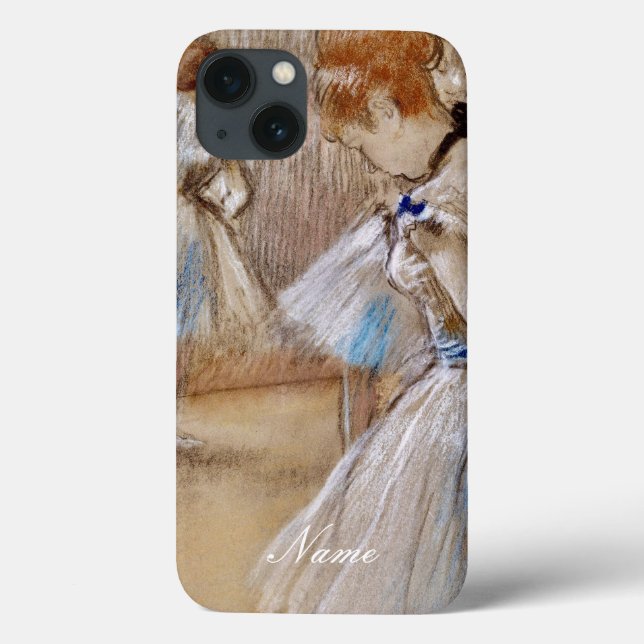 Degas Dancer mit Blue Ribbon iPhone/iPad Gehäuse Case-Mate iPhone Hülle (Rückseite)