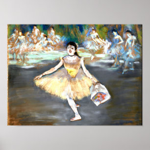 Degas - Dancer with a Bouquet Poster