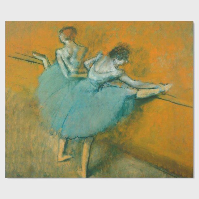 Degas Dancers im Bar Ballet Geschenkpapier (Flach)