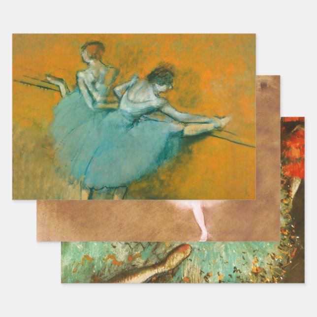 Degas Dancers im Bar Ballet Geschenkpapier Set (Set)