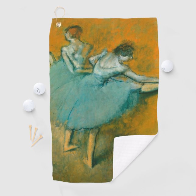 Degas Dancers im Bar Ballet Golfhandtuch (Insitu)