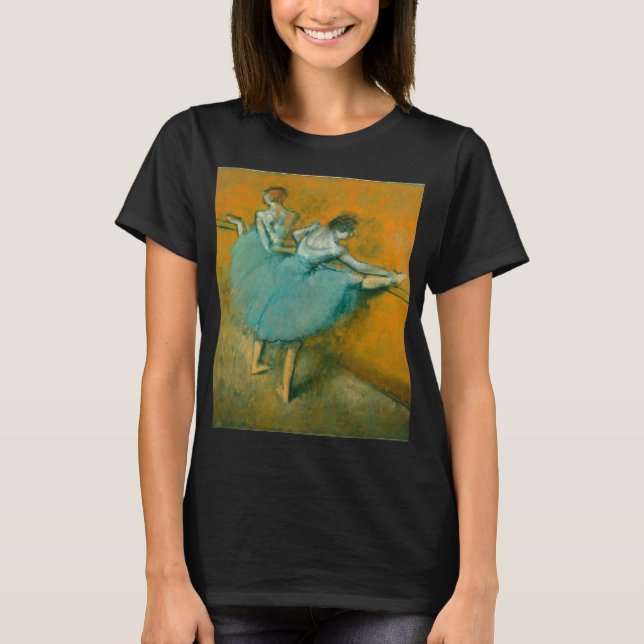 Degas Dancers im Bar Ballet T-Shirt (Vorderseite)