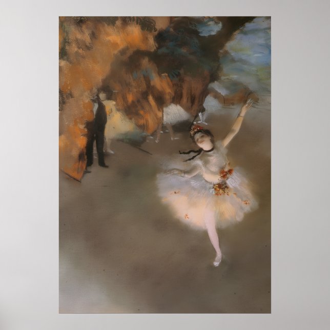Degas Der Stern Poster (Vorne)