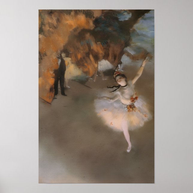 Degas Der Stern Poster (Vorne)