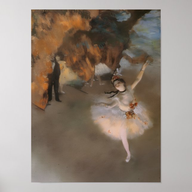 Degas Der Stern Poster (Vorne)