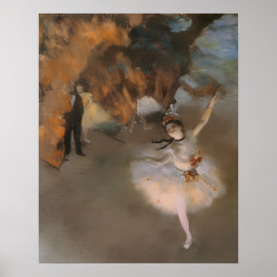 Degas Der Stern Poster