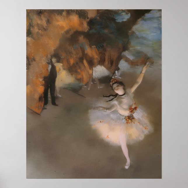 Degas Der Stern Poster (Vorne)