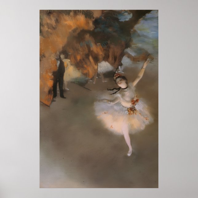 Degas Der Stern Poster (Vorne)