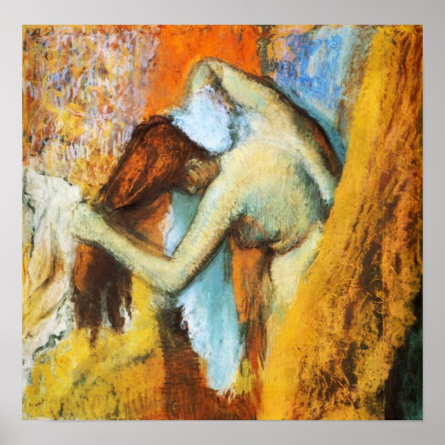 Degas - Frau in ihrer Toilette 1905 Poster (Vorne)