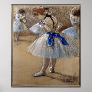 Degas Studie einer Tänzerin Poster